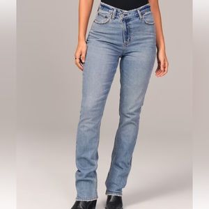 90s Slim Straight Jeans Abercrombie